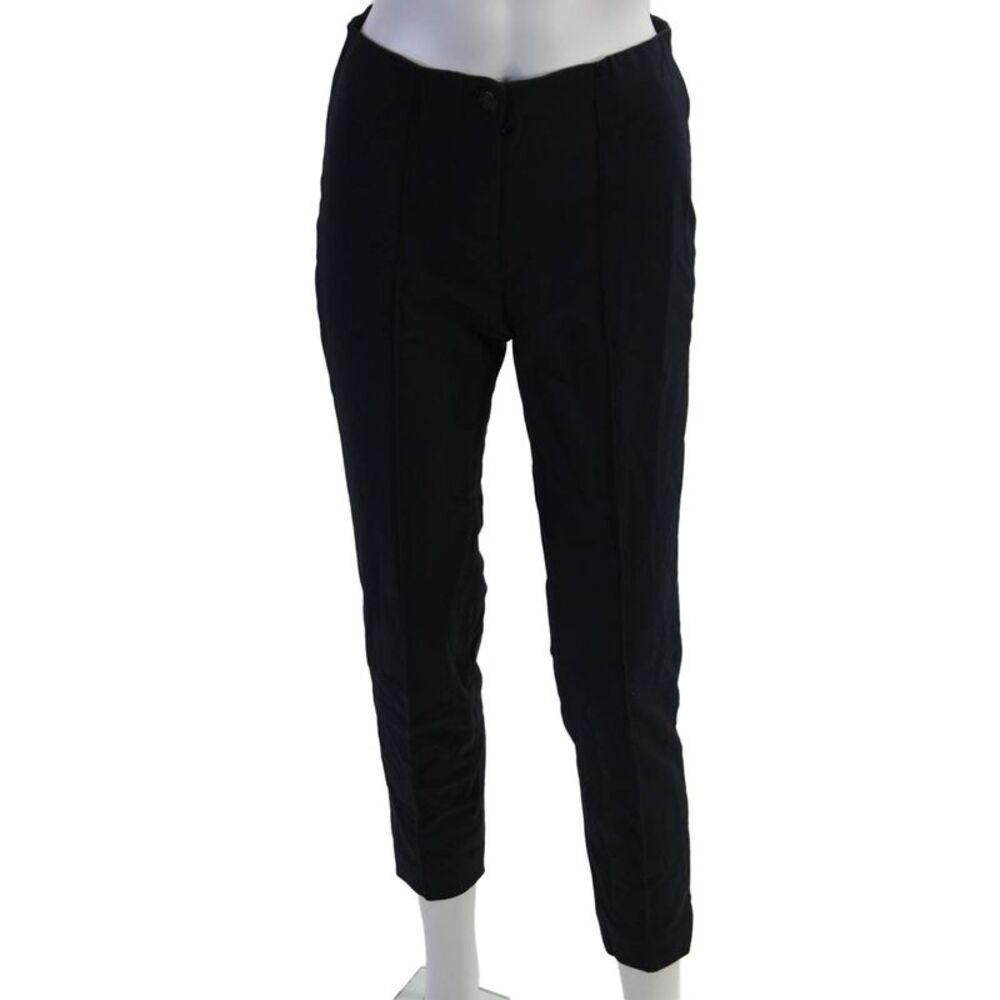 Cambio Womens Cropped Ankle Dress Pants Black Size 4